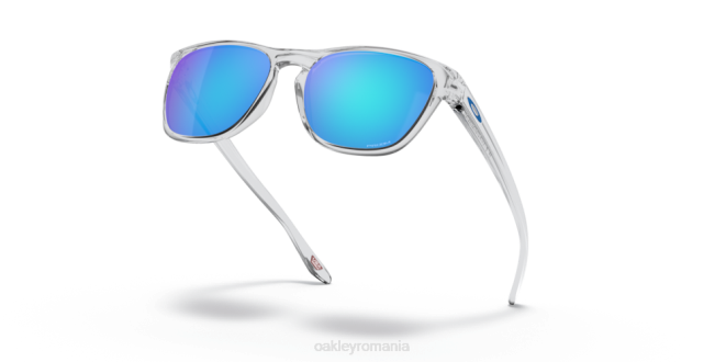 Oakley Lentile prizm safir, cadru transparent lustruit manarburn ochelari 620J1093