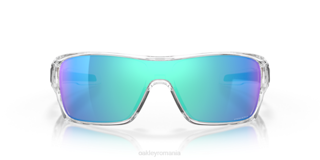 Oakley Lentile prizm safir, cadru transparent lustruit rotorul turbinei ochelari 620J160