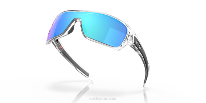 Oakley Lentile prizm safir, cadru transparent lustruit rotorul turbinei ochelari 620J160