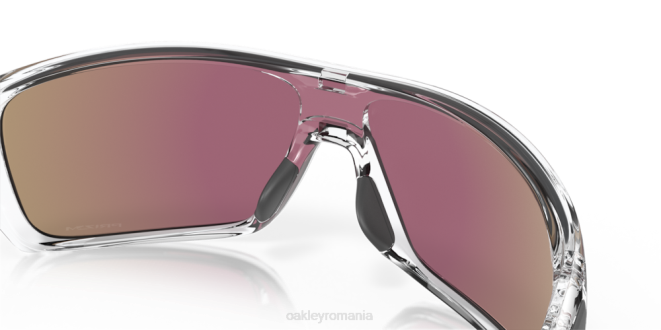 Oakley Lentile prizm safir, cadru transparent lustruit rotorul turbinei ochelari 620J160
