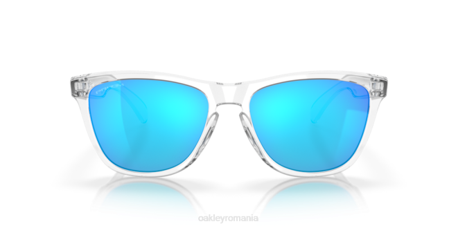 Oakley Lentile prizm safir, cadru transparent piei de broasca ochelari 620J110