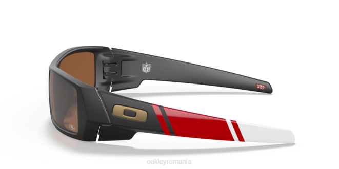 Oakley Lentile prizm tungsten, cadru negru mat san francisco 49ers gascan ochelari 620J567