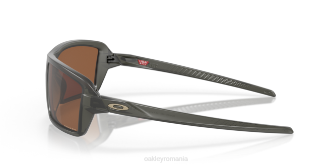 Oakley Lentile prizm tungsten, rama fum gri mat cabluri ochelari 620J675