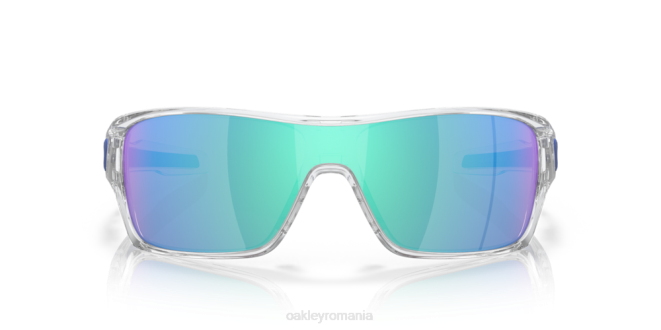 Oakley Lentile safir iridiu, cadru transparent lustruit rotorul turbinei ochelari 620J156