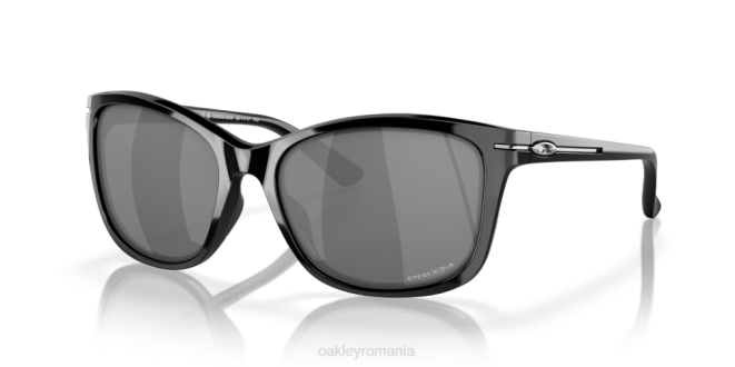 Oakley lentile cu iridiu negru, cadru negru lustruit pică înăuntru ochelari 620J762