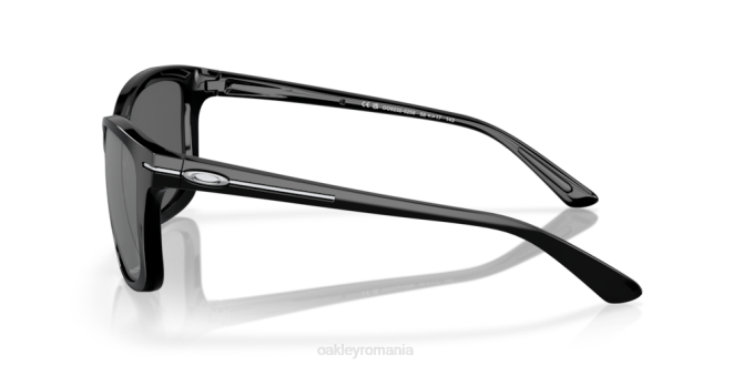 Oakley lentile cu iridiu negru, cadru negru lustruit pică înăuntru ochelari 620J762