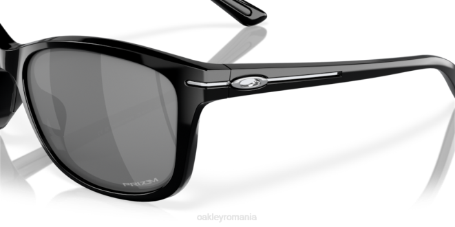 Oakley lentile cu iridiu negru, cadru negru lustruit pică înăuntru ochelari 620J762