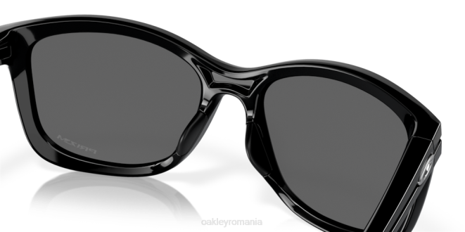 Oakley lentile cu iridiu negru, cadru negru lustruit pică înăuntru ochelari 620J762