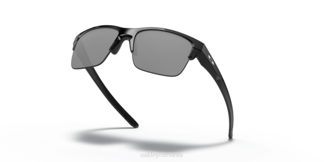 Oakley lentile cu iridiu negru, cadru negru lustruit thinlink ochelari 620J891