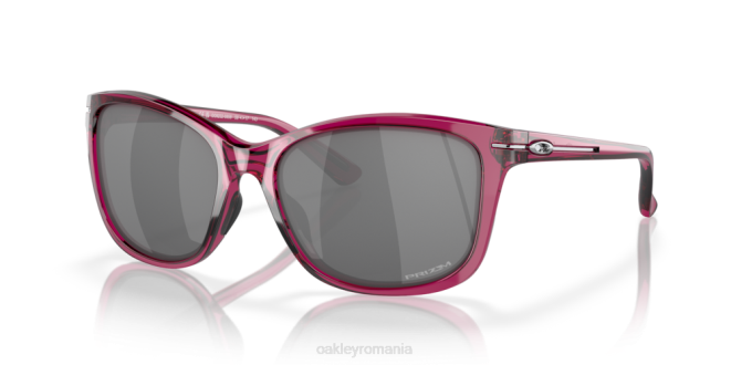 Oakley lentile cu iridiu negru, rama de cristal zmeura pică înăuntru ochelari 620J763