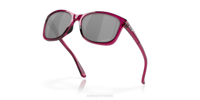 Oakley lentile cu iridiu negru, rama de cristal zmeura pică înăuntru ochelari 620J763