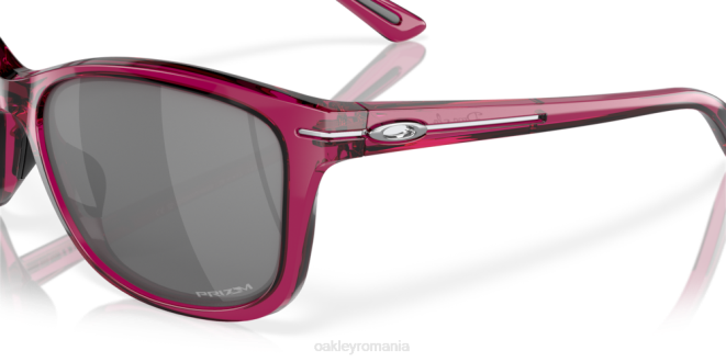 Oakley lentile cu iridiu negru, rama de cristal zmeura pică înăuntru ochelari 620J763