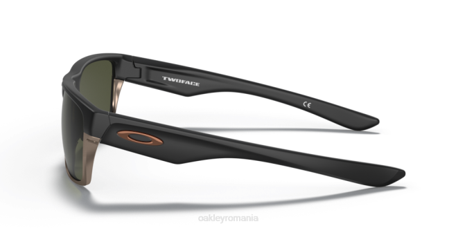 Oakley lentile gri închis, cadru negru mat două fețe (potrivire cu punte joasă) ochelari 620J845