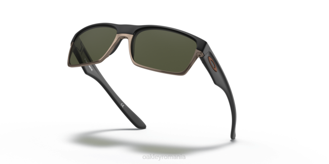 Oakley lentile gri închis, cadru negru mat două fețe (potrivire cu punte joasă) ochelari 620J845