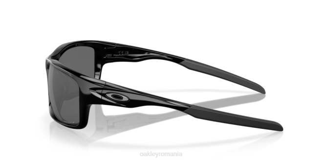 Oakley lentile polarizate cu iridiu negru, cadru negru lustruit cantină ochelari 620J744