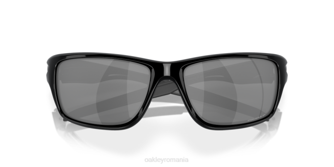 Oakley lentile polarizate cu iridiu negru, cadru negru lustruit cantină ochelari 620J744