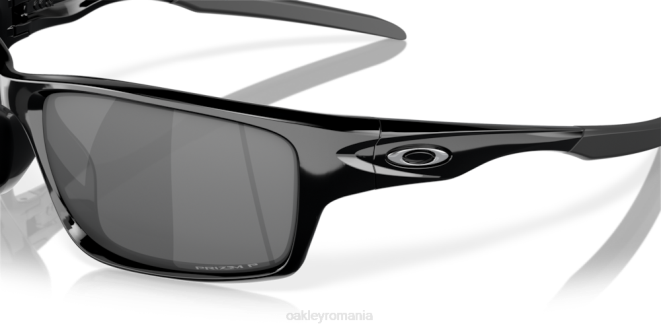 Oakley lentile polarizate cu iridiu negru, cadru negru lustruit cantină ochelari 620J744