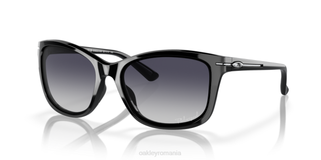 lentile polarizate gri gradient, rama neagra lustruita