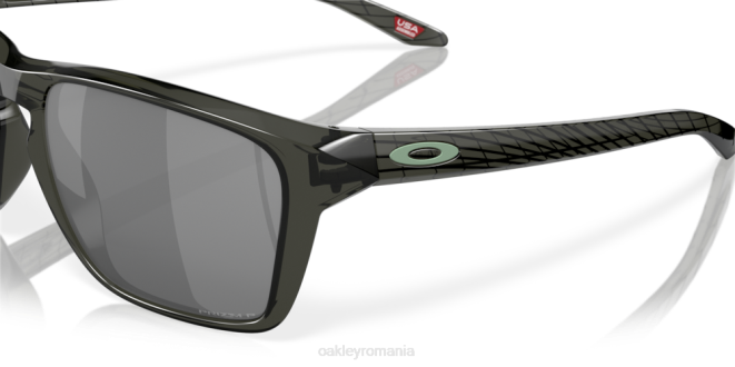 Oakley lentile polarizate prizm negre, rama fum gri sylas encircle colecție ochelari 620J957