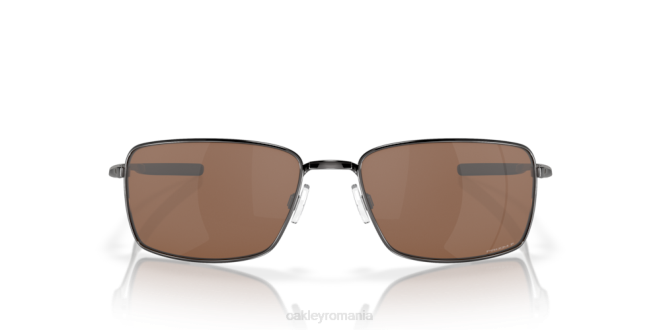 Oakley lentile polarizate prizm tungsten, rama tungsten fir pătrat ochelari 620J498