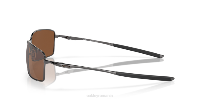 Oakley lentile polarizate prizm tungsten, rama tungsten fir pătrat ochelari 620J498