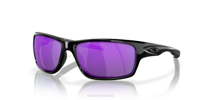 lentile polarizate violet iridiu, rama neagra lustruita