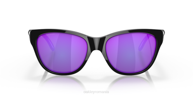 Oakley lentile polarizate violet iridiu, rama neagra lustruita rezista ochelari 620J914