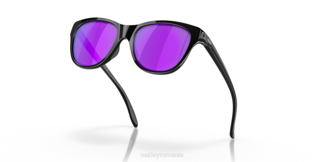 Oakley lentile polarizate violet iridiu, rama neagra lustruita rezista ochelari 620J914