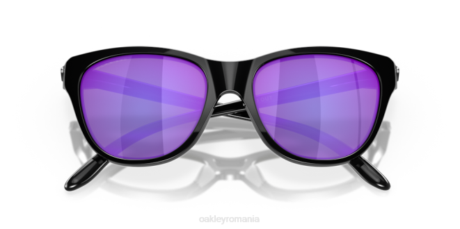 Oakley lentile polarizate violet iridiu, rama neagra lustruita rezista ochelari 620J914