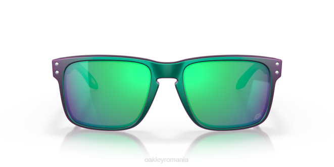 Oakley lentile prizm jade, troy lee designs mate purpuriu verde ramă schimbare seria Holbrook Troy Lee Designs ochelari 620J655