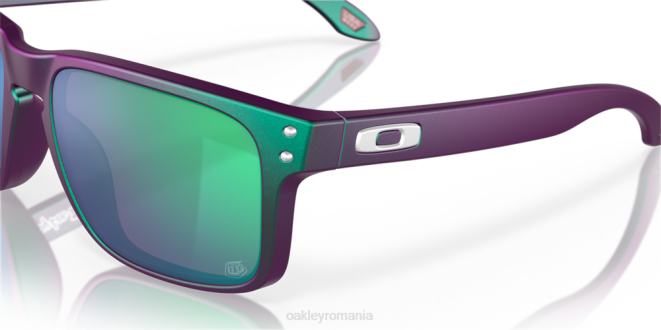 Oakley lentile prizm jade, troy lee designs mate purpuriu verde ramă schimbare seria Holbrook Troy Lee Designs ochelari 620J655