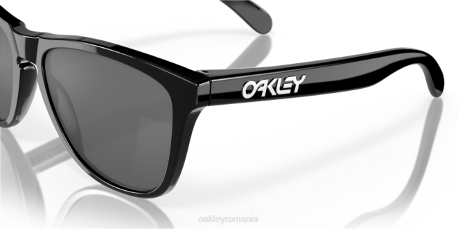 Oakley lentile prizm negre, cadru negru lustruit piei de broasca ochelari 620J108