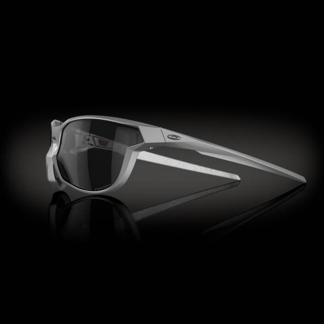 Oakley lentile prizm negre, cadru x-silver colecția kaast x-silver ochelari 620J753