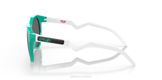 Oakley lentile prizm negre, rama celeste hstn (potrivire cu punte joasă) ochelari 620J1012