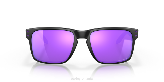 Oakley lentile violete prizm, cadru negru mat holbrook ochelari 620J68
