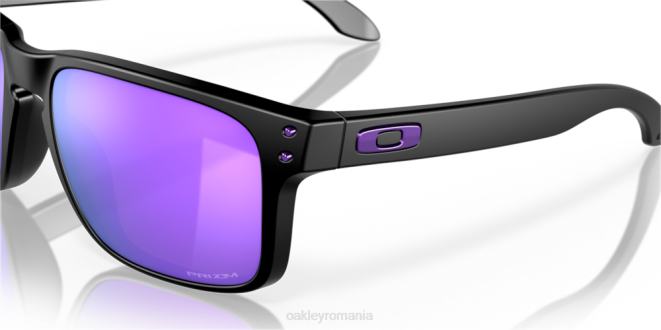 Oakley lentile violete prizm, cadru negru mat holbrook ochelari 620J68
