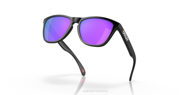 Oakley lentile violete prizm, cadru negru mat piei de broasca ochelari 620J113